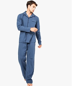 pyjama 2 pieces a manches longues bleu7270401_1