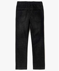 jean garcon coupe regular cinq poches noir jeans7296101_2