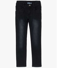 jean slim 5 poches delave noir jeans7296201_1