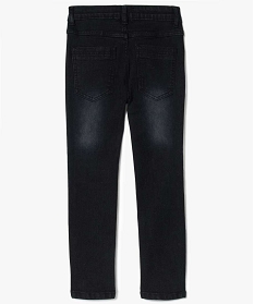jean slim 5 poches delave noir jeans7296201_2