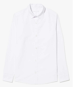 chemise cintree unie blanc7314801_1