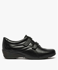 chaussures femme gamme confort dessus cuir - bopy noir derbies7425001_1