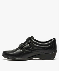 chaussures femme gamme confort dessus cuir - bopy noir derbies7425001_3
