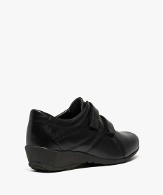 chaussures confort en cuir pour femme - bopy noir7425001_4