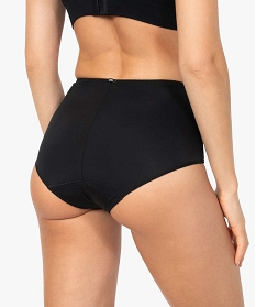 culotte femme taille haute effet ventre plat - dim noir culottes7475201_3