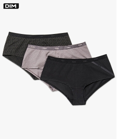 lot de 3 shorties pockets de dim noir shorties7475301_3