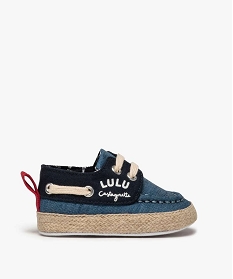 chaussures de naissance esprit chausures bateau - lulu castagnette bleu7489301_1