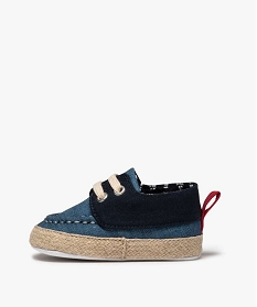 chaussures de naissance garcon bateau - lulucastagnette bleu7489301_3