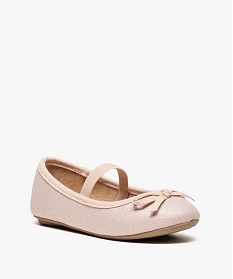 ballerines fille brillantes a elastique rose standard7498401_2
