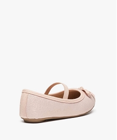 ballerines fille brillantes a elastique rose standard7498401_4
