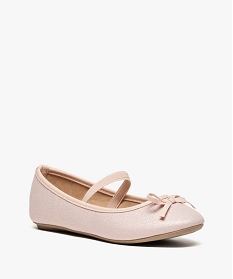 ballerines fille pailletees avec bride elastique sur le dessus rose standard ballerines7508001_2