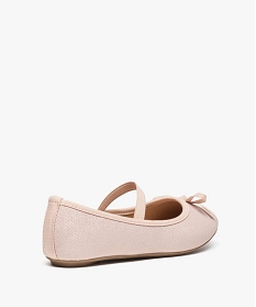 ballerines fille pailletees avec bride elastique sur le dessus rose standard ballerines7508001_4