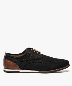 derbies homme en mesh avec semelle tennis tendance noir7514001_1