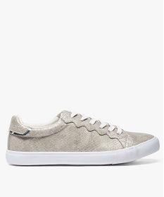 tennis femme aspect python moire gris baskets et tennis7532601_1