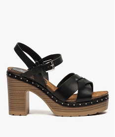sandales femme a talon carre de style plateforme noir sandales a talon7555601_1