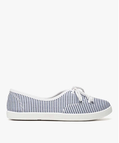 ballerines en toile avec lacets cordelette femme - valentina baldano multicolore baskets et tennis7570101_3