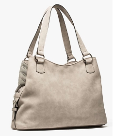sac femme avec franges et strass sur lavant gris sacs a main7596001_2