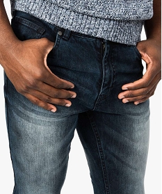 jean homme skinny delave avec plis sur les hanches bleu jeans7606001_2