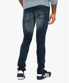 jean homme skinny delave avec plis sur les hanches bleu jeans7606001_3