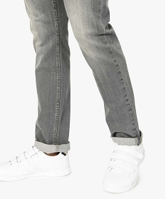 jean homme straight stretch 5 poches gris7606201_2