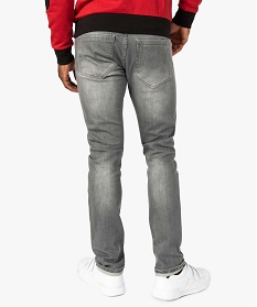 jean homme slim stretch taille haute delave gris jeans7606401_3