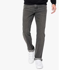 jean homme coupe regular originale 5 poches noir jeans7607001_1