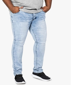 jean homme coupe straight legerement delave bleu jeans straight7608301_1
