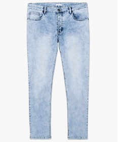 jean homme coupe straight legerement delave bleu jeans straight7608301_4