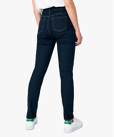 jean femme slim taille normale stretch bleu pantalons jeans et leggings7639401_3