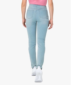 jean femme slim taille normale stretch bleu pantalons jeans et leggings7639701_3