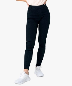 jegging femme taille normale bleu pantalons jeans et leggings7640101_1