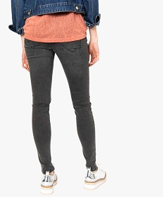 jean femme skinny stretch taille normale delave sur lavant gris pantalons jeans et leggings7641101_3