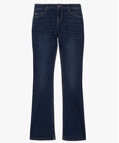 jean femme forme bootcul avec surpiqures apparentes bleu pantalons jeans et leggings7642501_4