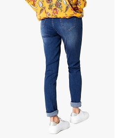 jean femme slim taille normale en matiere stretch recyclee gris pantalons jeans et leggings7645101_3