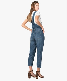 salopette femme en jean bleu pantalons jeans et leggings7647001_3