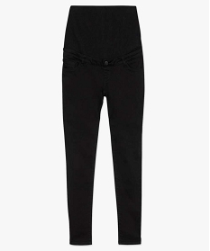 jean de grossesse coupe slim avec bandeau elastique noir7653001_4