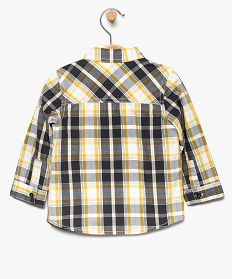 ensemble bebe garcon (2 pieces) chemise tee-shirt jaune7707801_2