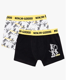 boxer garcon imprimes ninjago (lot de 2) noir7781101_1