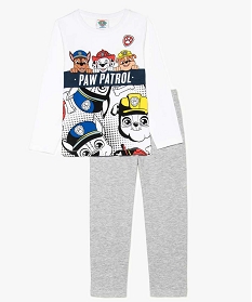 pyjama garcon avec haut imprime - la patpatrouille gris7781901_1