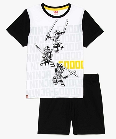 pyjashort garcon avec motifs ninjago - lego noir7782201_1