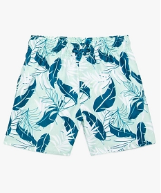 short de bain garcon imprime tropical imprime maillots de bain7782701_1