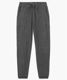 pantalon de pyjama homme en jersey a taille elastique gris7802201_4