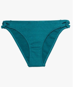 bas de maillot de bain femme avec detail fantaisie sur les cotes vert bas de maillots de bain7809201_4