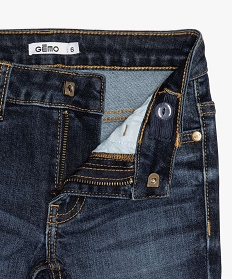 jean garcon coupe slim contenant du polyester recycle gris jeans7830901_2