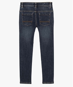 jean garcon coupe slim contenant du polyester recycle gris jeans7830901_3