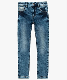 jean garcon coupe slim aspect delave gris jeans7831001_2