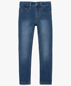 jean garcon coupe skinny en matiere stretch gris jeans7831201_1