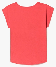 tee-shirt fille avec grand imprime fantaisie glitter rouge tee-shirts7871901_2