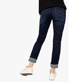 jean femme slim taille normale en matiere stretch recyclee bleu jeans7906601_3