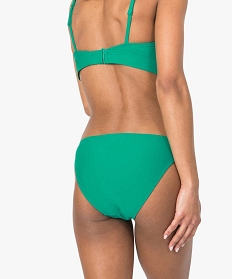 bas de maillot de bain femme forme slip a anneaux vert bas de maillots de bain7916601_2